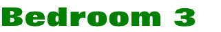 Bedroom 3 