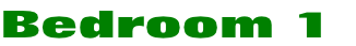 Bedroom 1